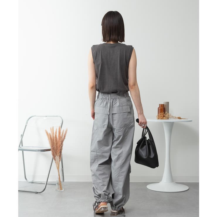 ラウンドネックノースリーブトップス | atONE | 詳細画像20 