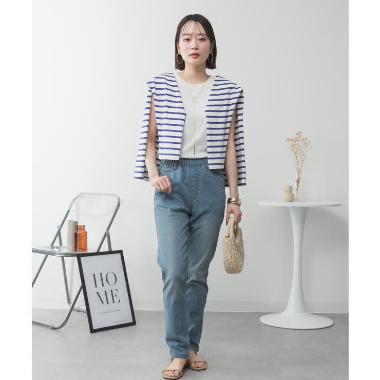 ラウンドネックノースリーブトップス | atONE | 詳細画像57 