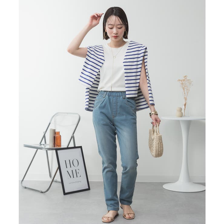 ラウンドネックノースリーブトップス | atONE | 詳細画像58 