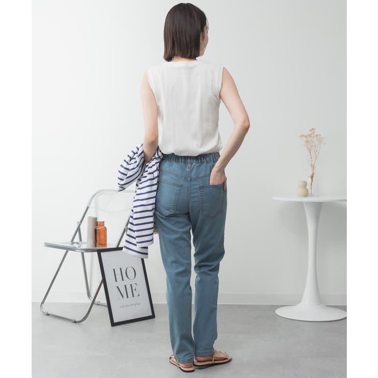 ラウンドネックノースリーブトップス | atONE | 詳細画像60 