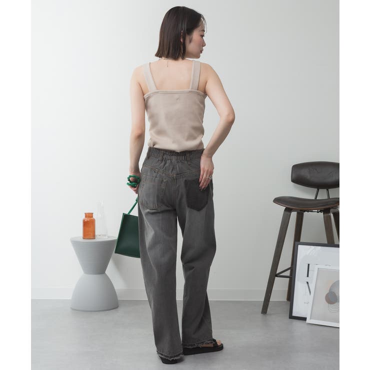 2x2リブチューブトップキャミ | atONE | 詳細画像20 