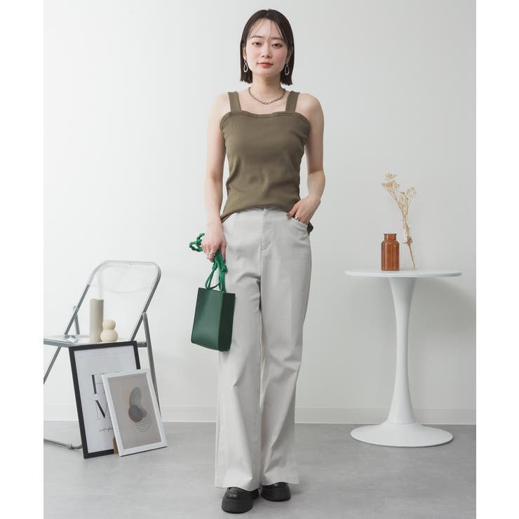 2x2リブチューブトップキャミ | atONE | 詳細画像26 