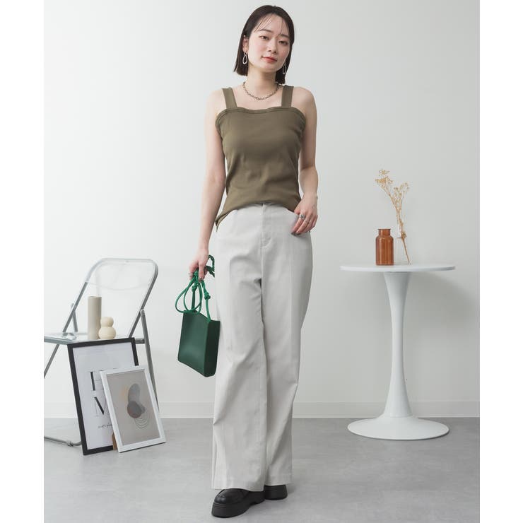 2x2リブチューブトップキャミ | atONE | 詳細画像27 