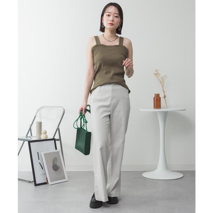 2x2リブチューブトップキャミ | atONE | 詳細画像28 