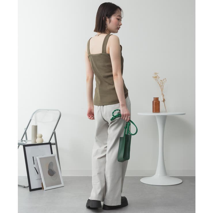 2x2リブチューブトップキャミ | atONE | 詳細画像30 