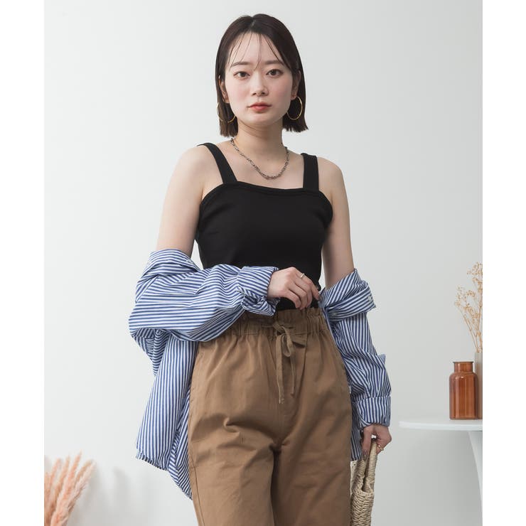 2x2リブチューブトップキャミ | atONE | 詳細画像31 