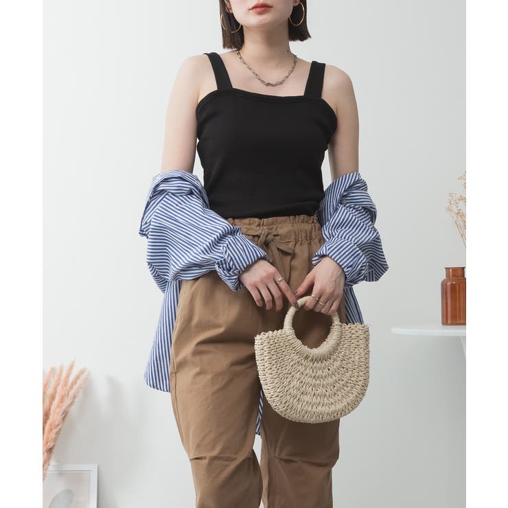 2x2リブチューブトップキャミ | atONE | 詳細画像32 