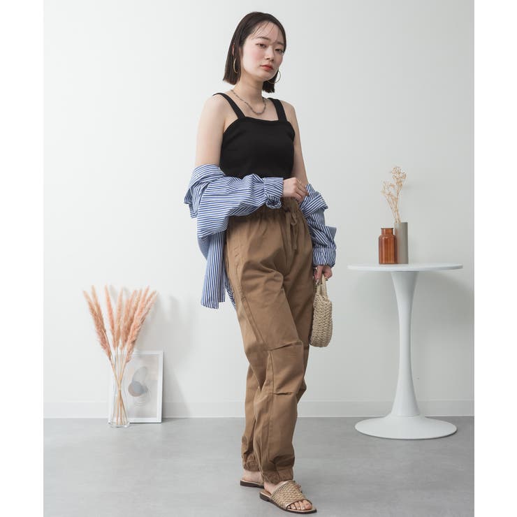 2x2リブチューブトップキャミ | atONE | 詳細画像38 