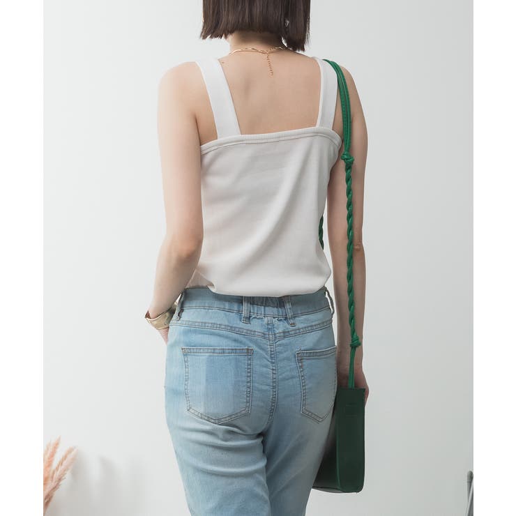 2x2リブチューブトップキャミ | atONE | 詳細画像45 