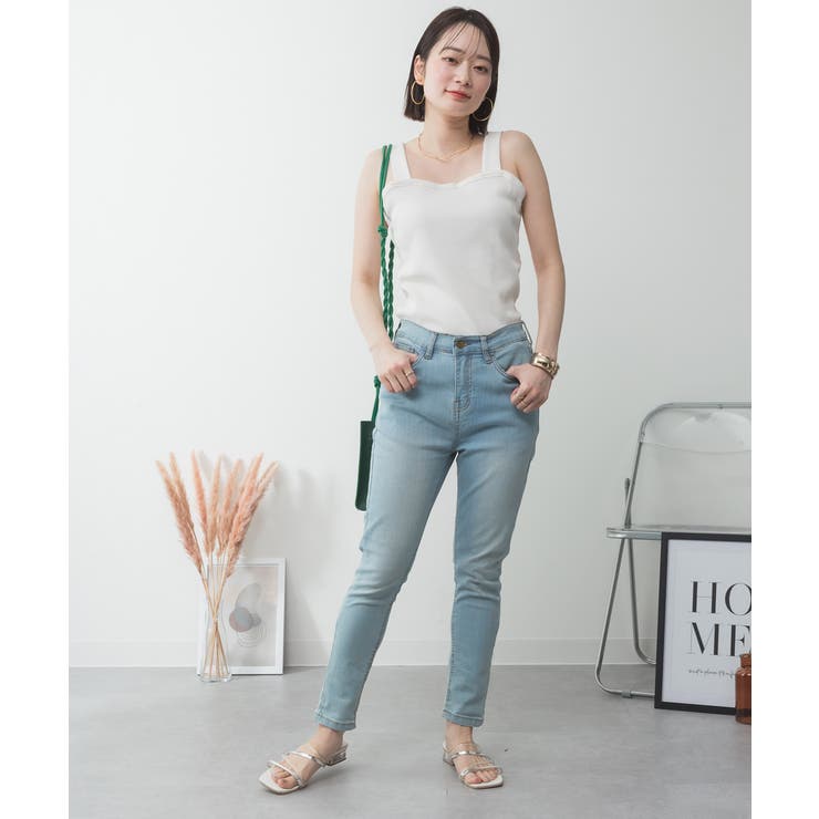 2x2リブチューブトップキャミ | atONE | 詳細画像48 