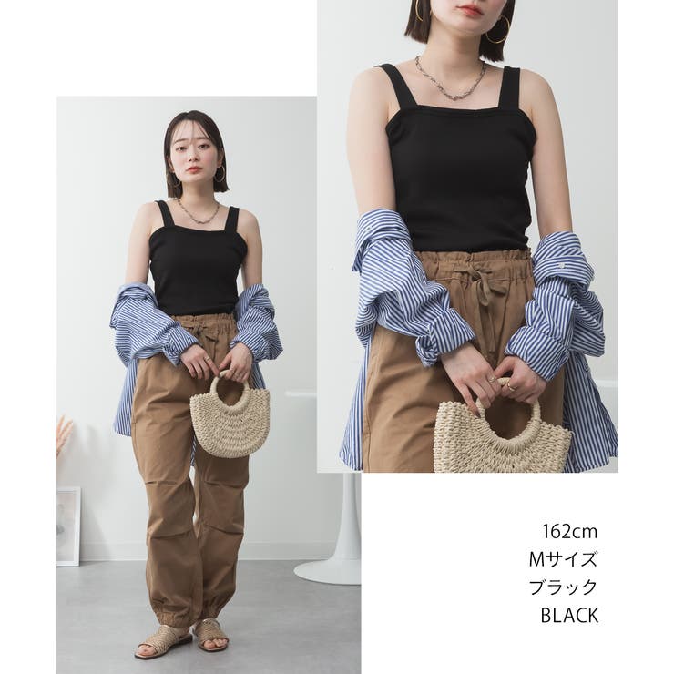 2x2リブチューブトップキャミ | atONE | 詳細画像51 