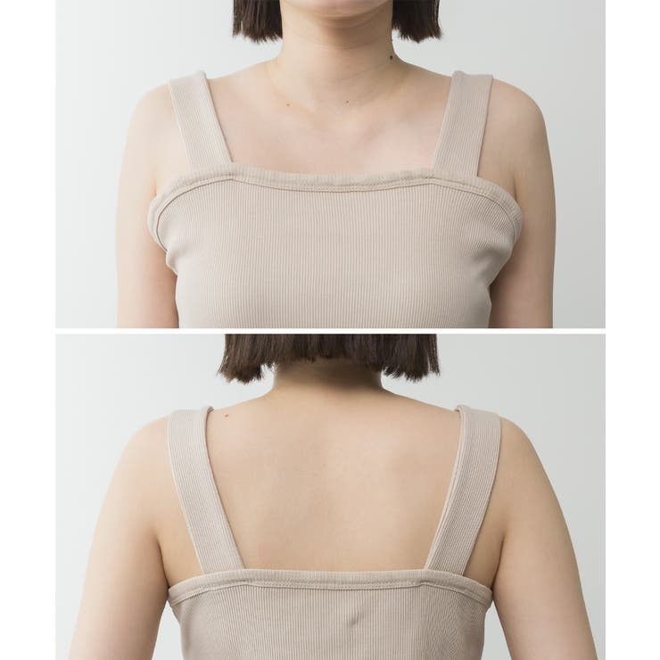 2x2リブチューブトップキャミ | atONE | 詳細画像57 