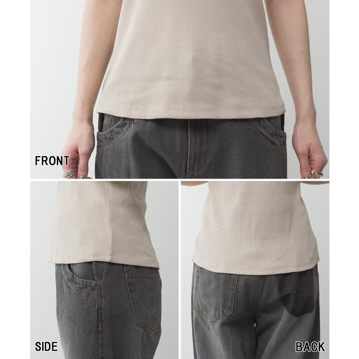 2x2リブチューブトップキャミ | atONE | 詳細画像58 