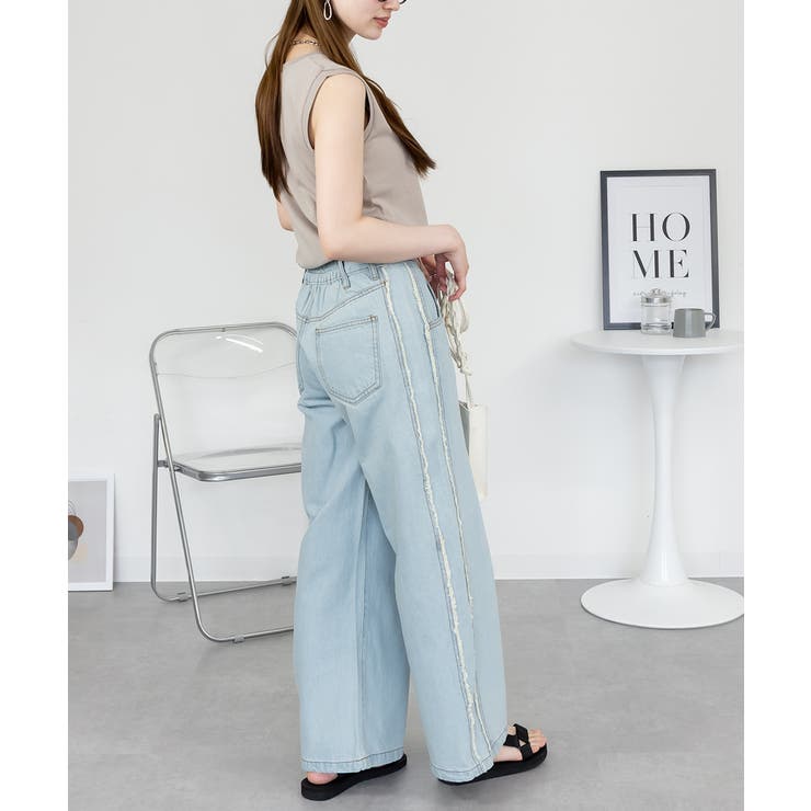 Vネックノースリーブトップス | atONE | 詳細画像9 