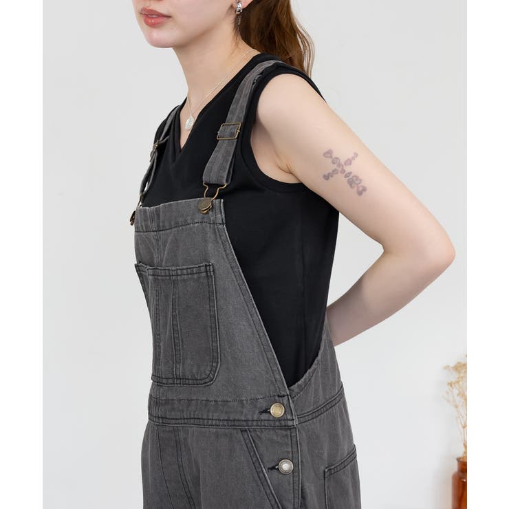 Vネックノースリーブトップス | atONE | 詳細画像10 