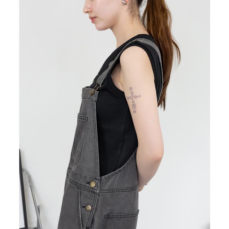 Vネックノースリーブトップス | atONE | 詳細画像11 