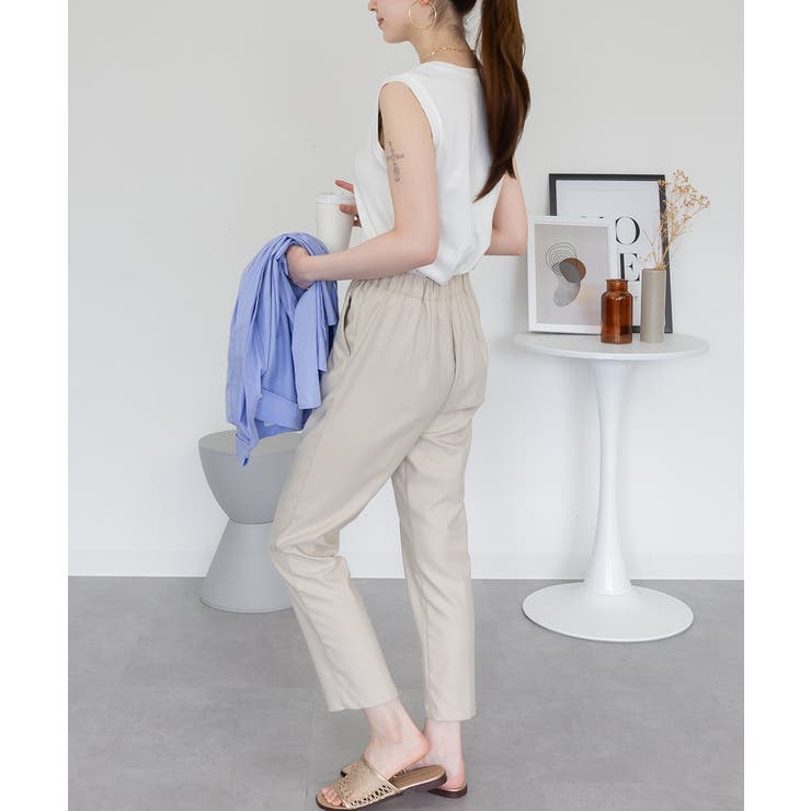 Vネックノースリーブトップス | atONE | 詳細画像23 