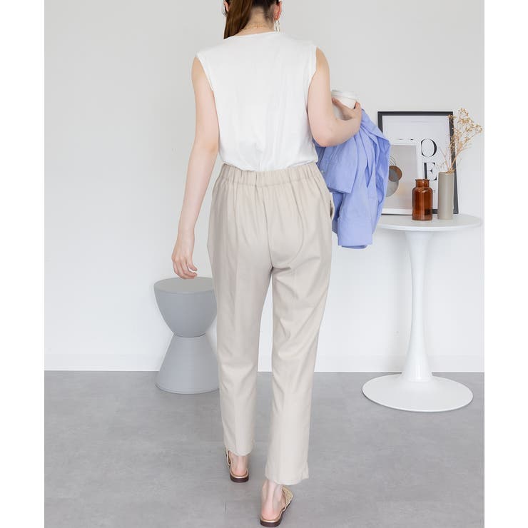 Vネックノースリーブトップス | atONE | 詳細画像24 