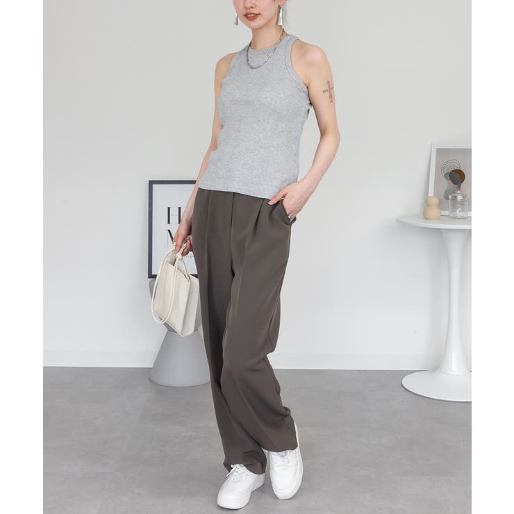 ランダムリブ アメリカンスリーブタンクトップ | atONE | 詳細画像22 