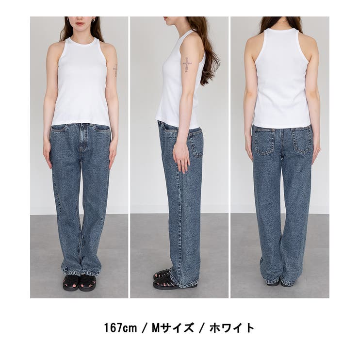 ランダムリブ アメリカンスリーブタンクトップ | atONE | 詳細画像29 