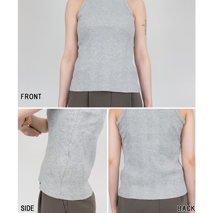 ランダムリブ アメリカンスリーブタンクトップ | atONE | 詳細画像31 