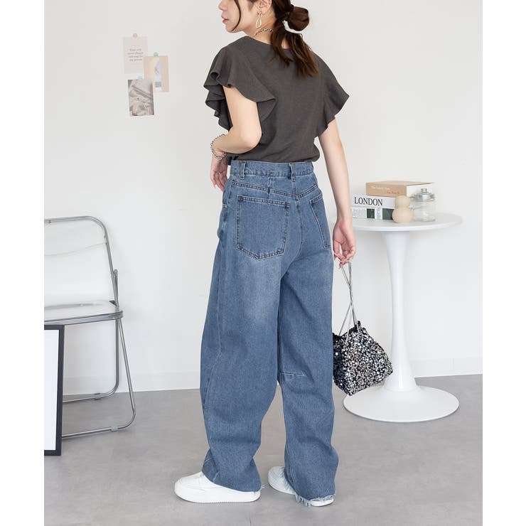 フレアーフレンチスリーブTシャツ | atONE | 詳細画像15 