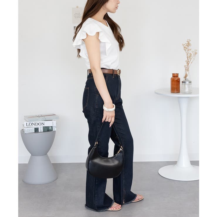 フレアーフレンチスリーブTシャツ | atONE | 詳細画像22 