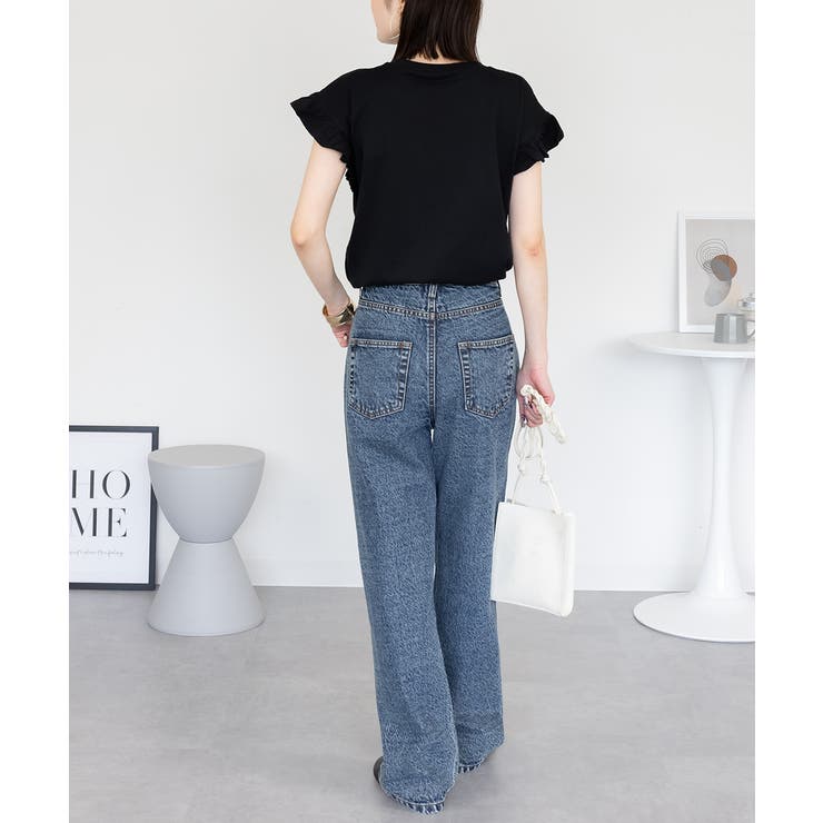 袖フレアノースリーブシャツ | atONE | 詳細画像35 