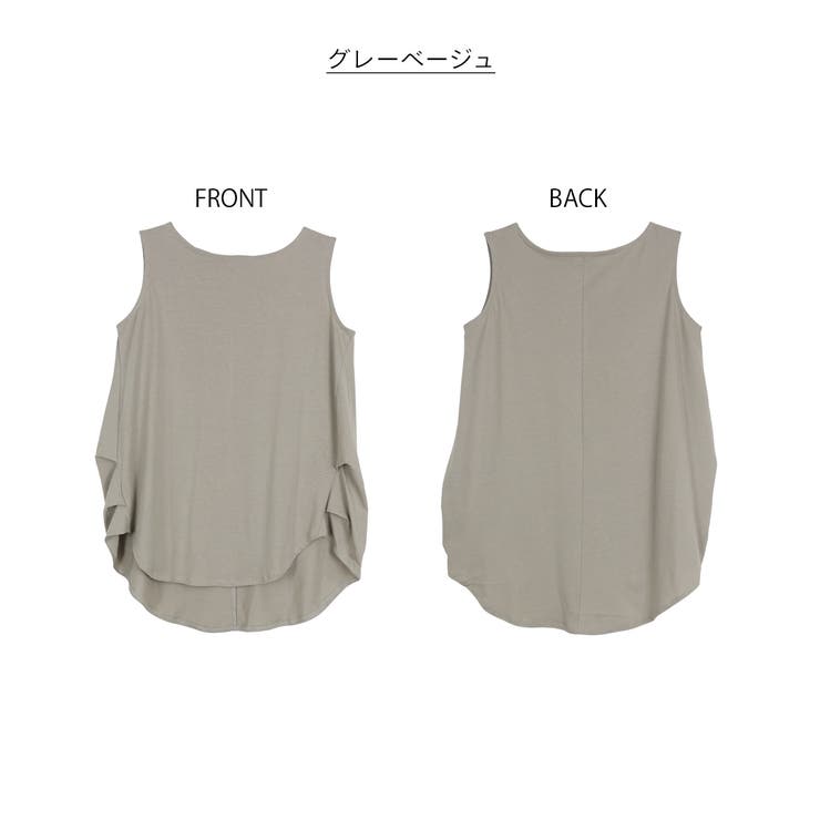 脇タックノースリーブトップス | atONE | 詳細画像25 