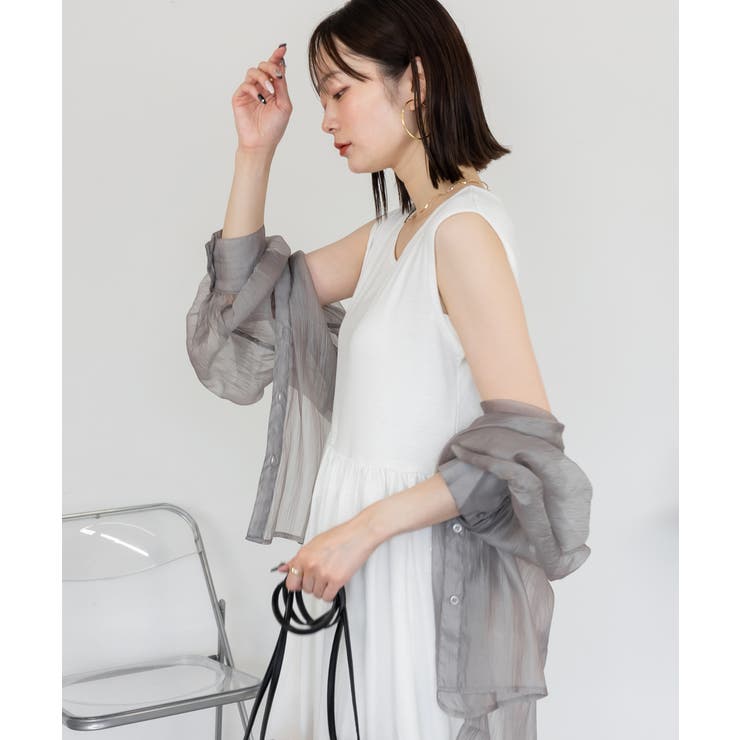 ノースリーブカットワンピース | atONE | 詳細画像11 