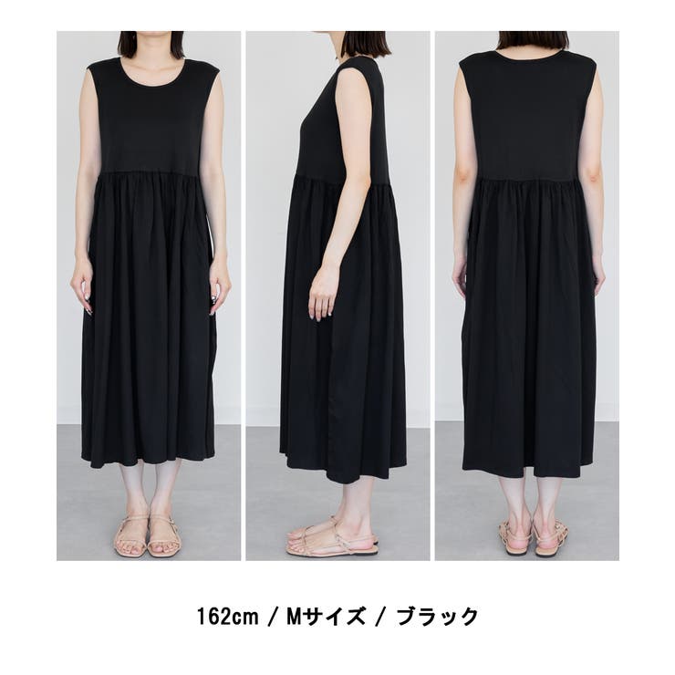 ノースリーブカットワンピース | atONE | 詳細画像16 