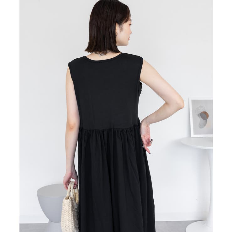 ノースリーブカットワンピース | atONE | 詳細画像6 