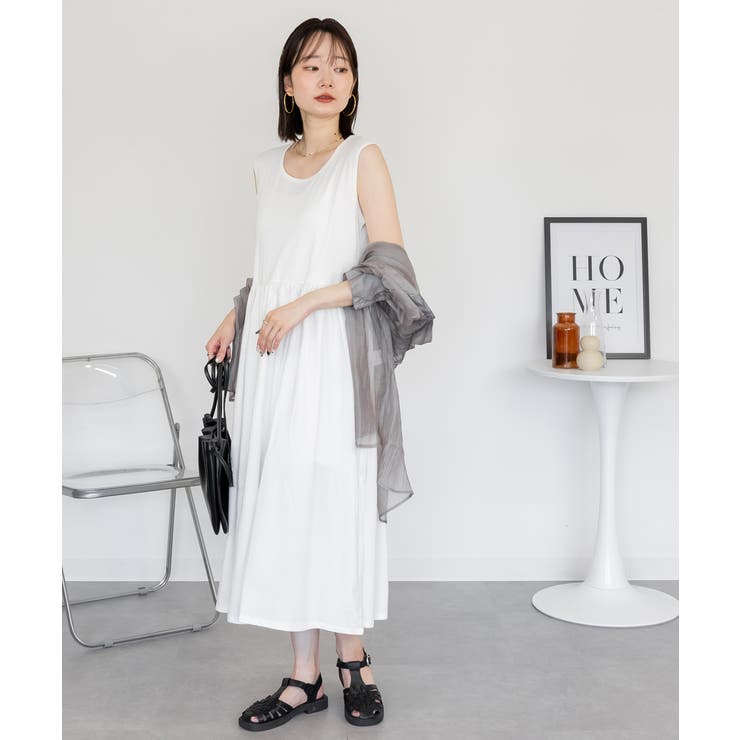 ノースリーブカットワンピース | atONE | 詳細画像7 