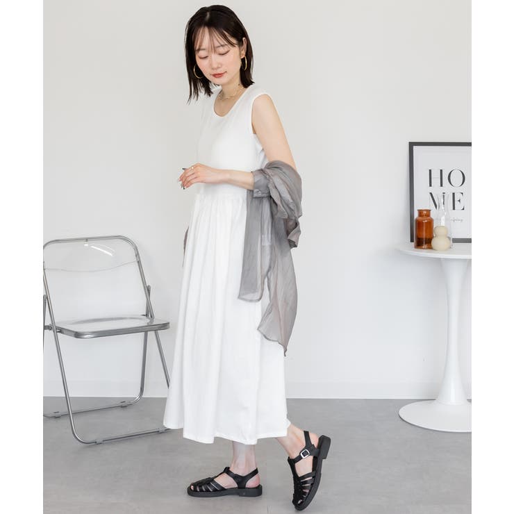 ノースリーブカットワンピース | atONE | 詳細画像8 