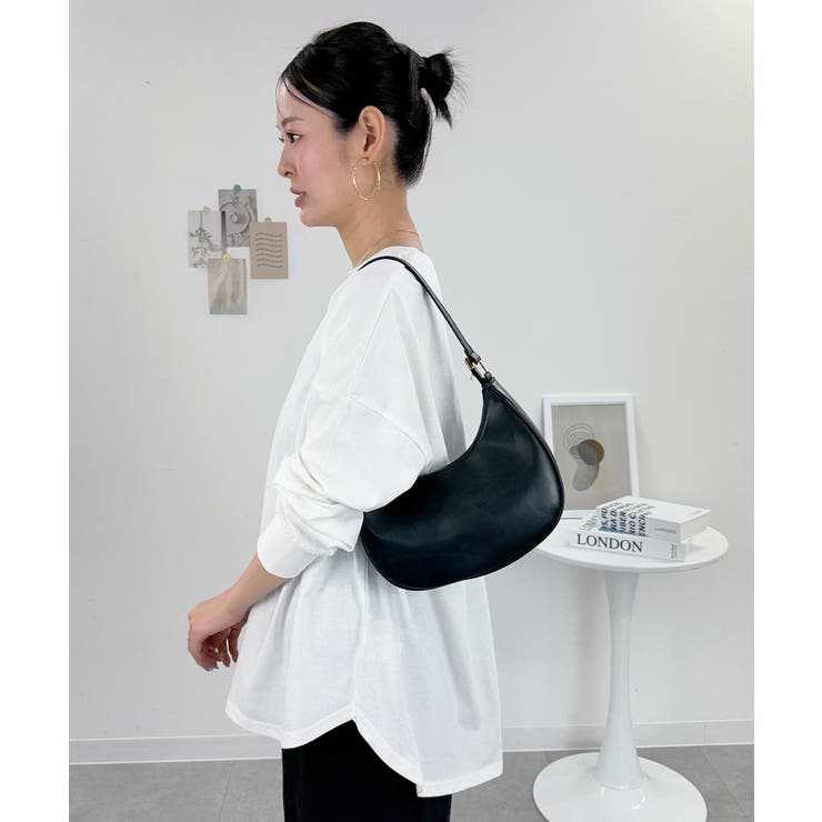 オーバーサイズ裾ラウンドカットソー | atONE | 詳細画像36 