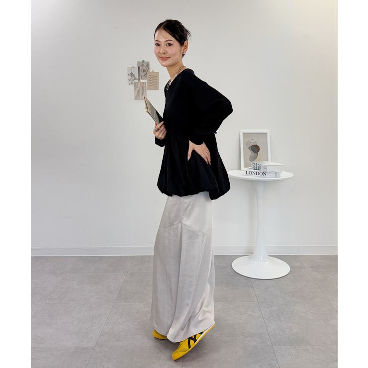 ペプラム切替バルーントップス | atONE | 詳細画像9 