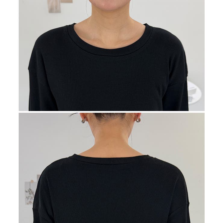 ペプラム切替バルーントップス | atONE | 詳細画像28 