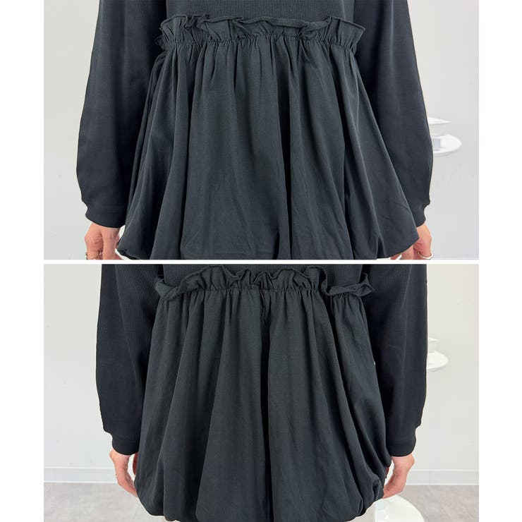 ペプラム切替バルーントップス | atONE | 詳細画像29 