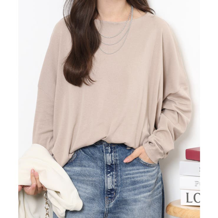 ドルマンスリーブボートネックTシャツ | atONE | 詳細画像22 