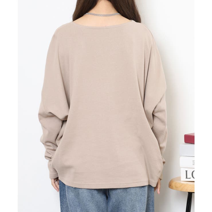 ドルマンスリーブボートネックTシャツ | atONE | 詳細画像32 