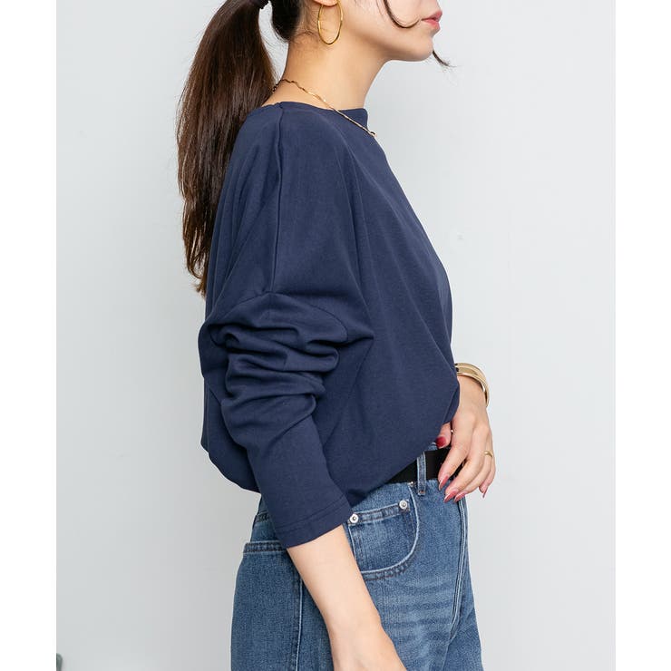 ドルマンスリーブボートネックTシャツ | atONE | 詳細画像44 