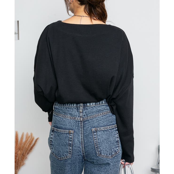 ドルマンスリーブボートネックTシャツ | atONE | 詳細画像59 