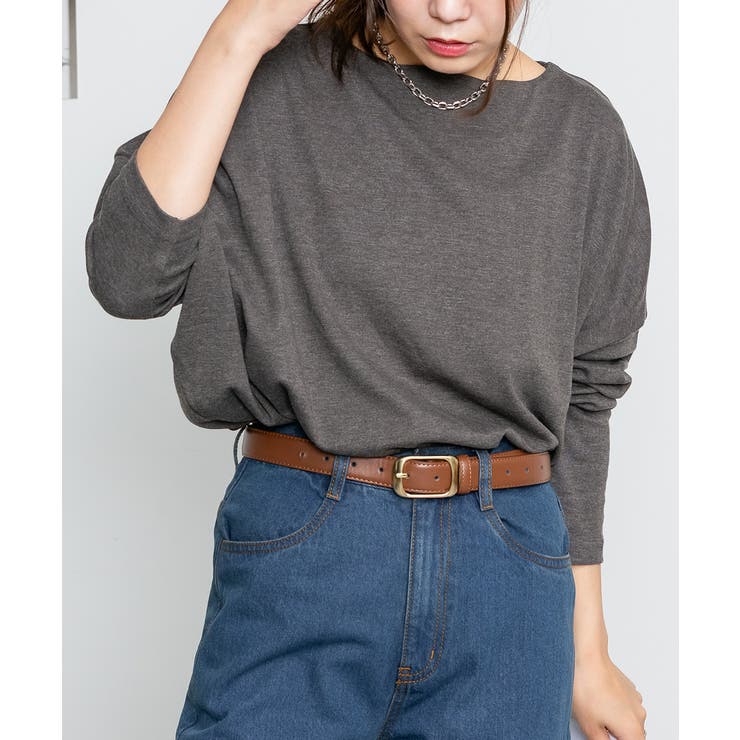 ドルマンスリーブボートネックTシャツ | atONE | 詳細画像64 