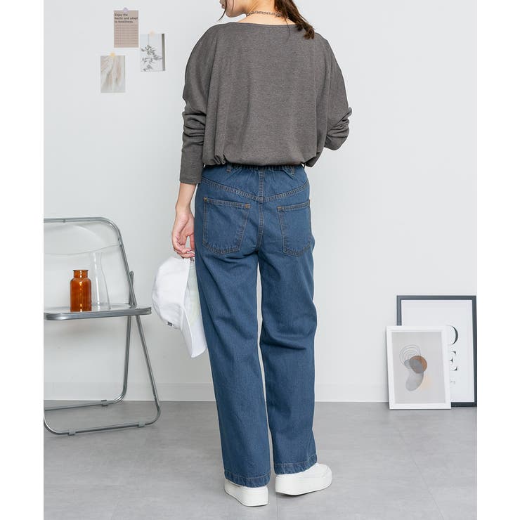 ドルマンスリーブボートネックTシャツ | atONE | 詳細画像69 