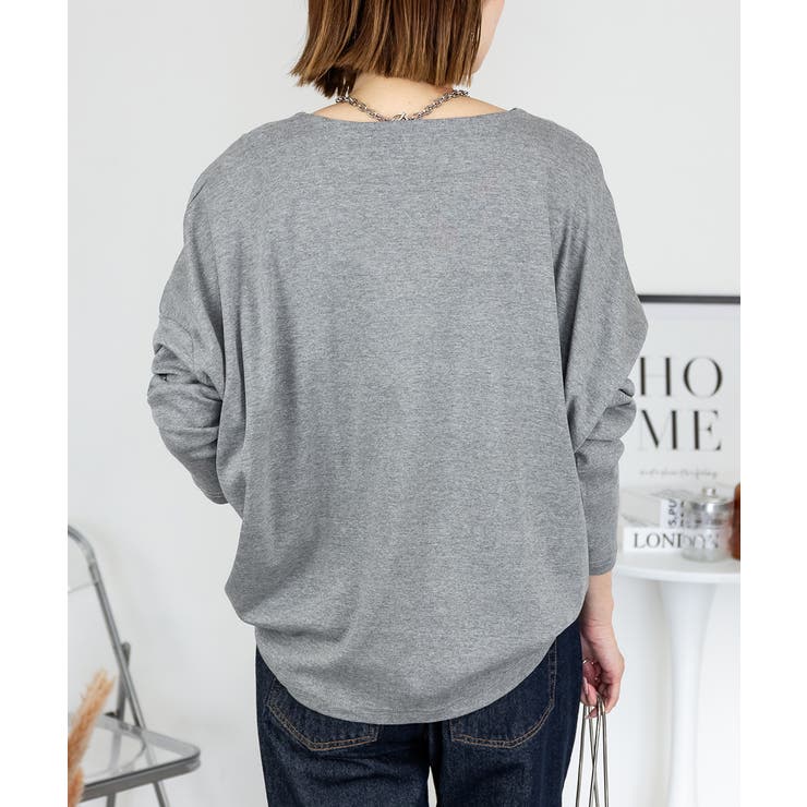 ドルマンスリーブVネックTシャツ | atONE | 詳細画像41 