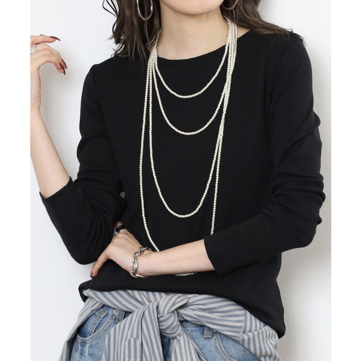 ロングスリーブコンパクトTシャツ | atONE | 詳細画像10 