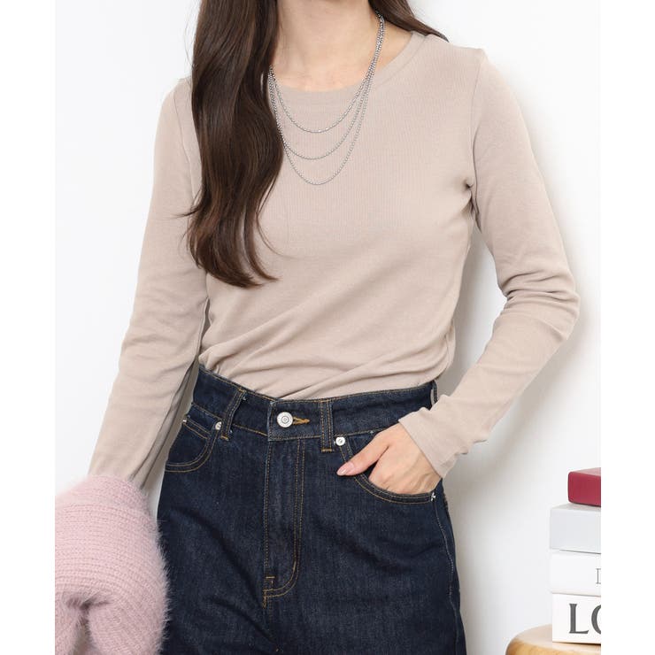 ロングスリーブコンパクトTシャツ | atONE | 詳細画像25 