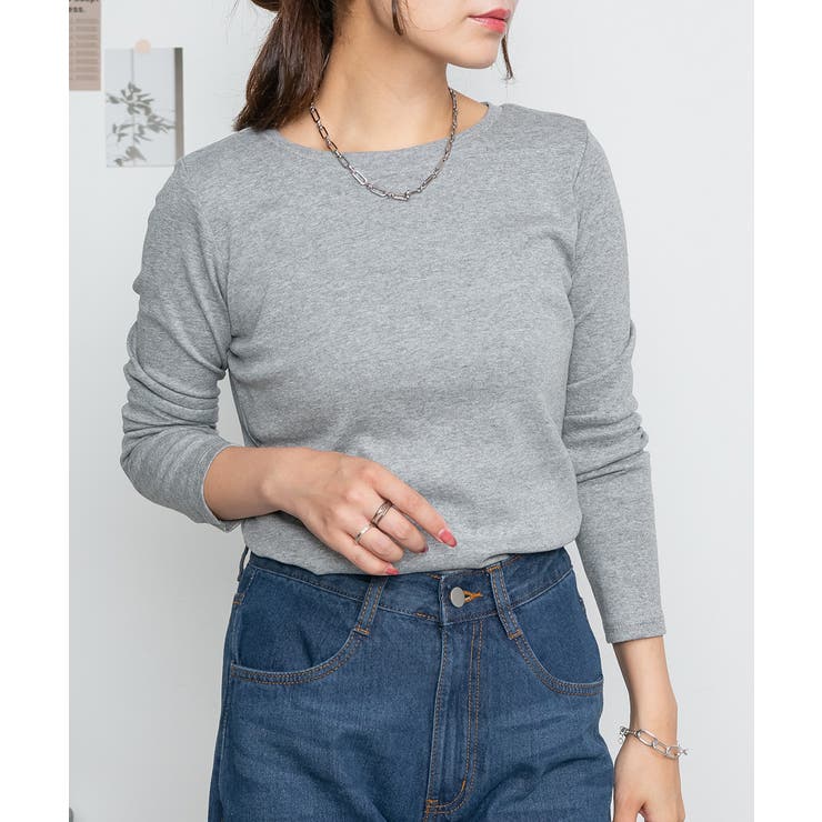 ロングスリーブコンパクトTシャツ | atONE | 詳細画像41 