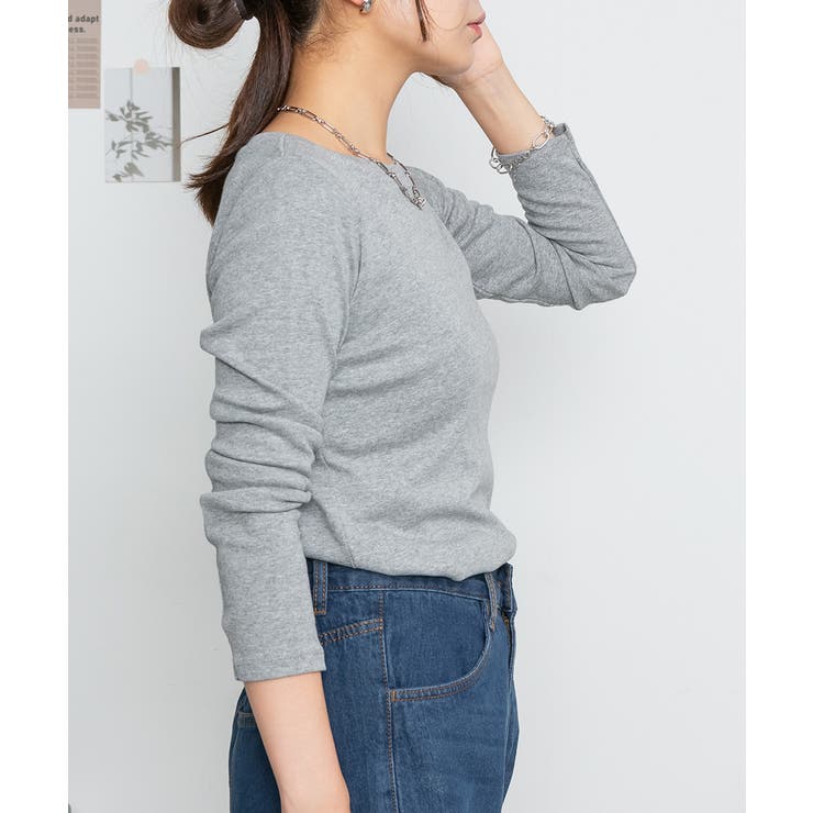 ロングスリーブコンパクトTシャツ | atONE | 詳細画像42 