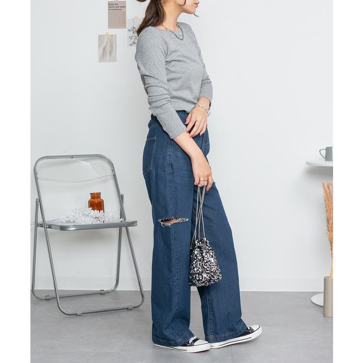 ロングスリーブコンパクトTシャツ | atONE | 詳細画像45 